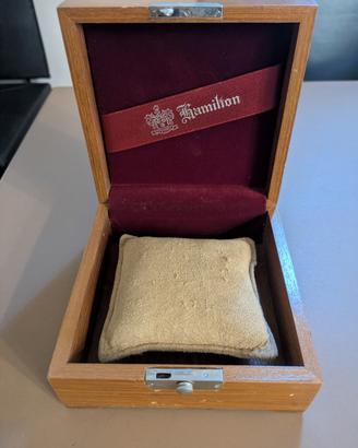 Hamilton Watch box in legno 
