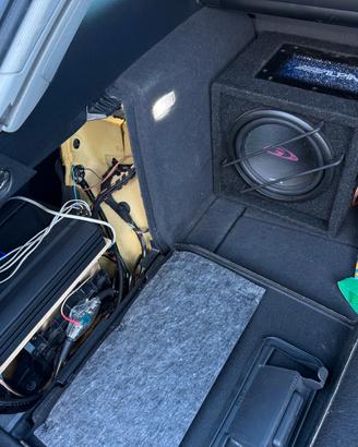 Alpine amplificatore s-a55v Subwoofer  sbg-844br