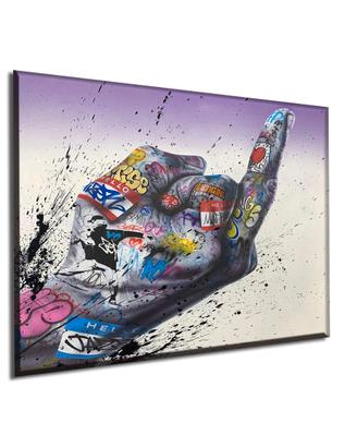 Quadro Stampa su Tela Street Art 70x120 cm