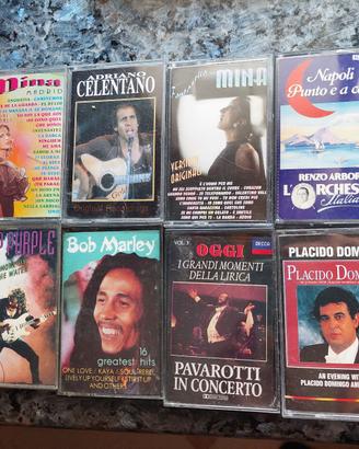 lotto musicassette vari artisti