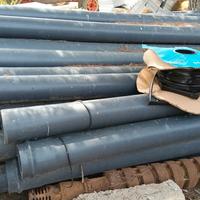 Tubo PVC da 160 pn4 lunghezza 6 metri