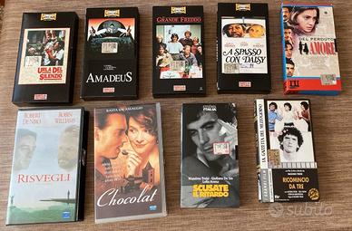 9 FILM D'AUTORE IN VIDEOCASSETTA