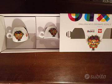 2 tazzine Illy espresso expo 2015