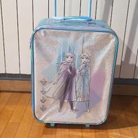 Valigia /Trolley di Frozen con Anna e Elsa
