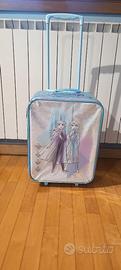Valigia /Trolley di Frozen con Anna e Elsa