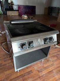CUCINA ELETTRICA VETROCERAMICA 4 ZONE SU VANO