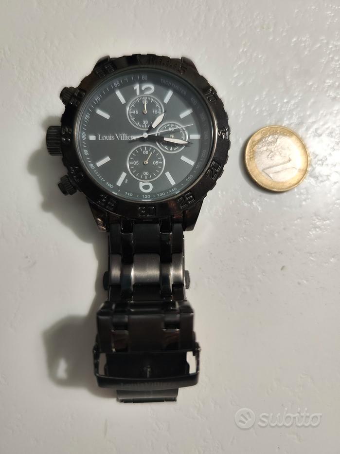 Orologio stainless steel back water resistant Vendita in