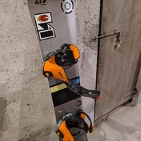 Snowboard Burton Custom 158 con attacchi Drake