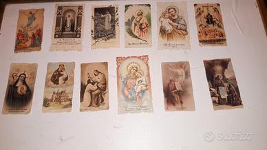 LOTTO TERZO SANTINI ANTICHI del 900