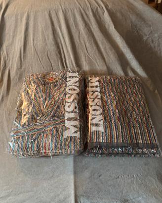 Set accappatoio taglia  M più telo bagno Missoni