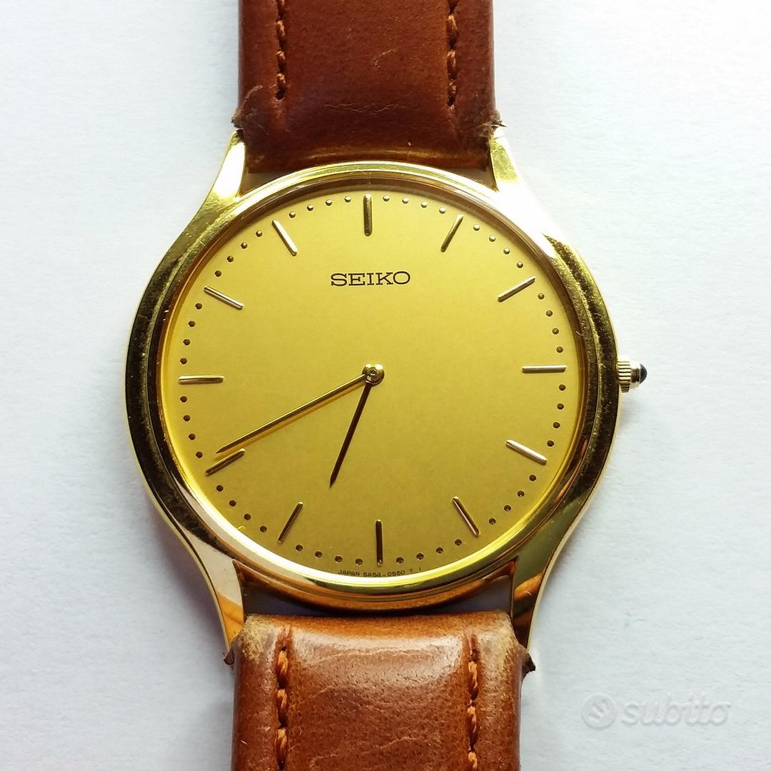 Seiko deals quartz oro