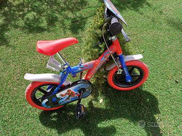 BICICLETTA BAMPINO SPIDERMAN
