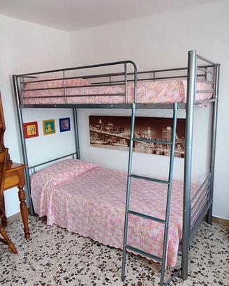 letto a castello con materassi 