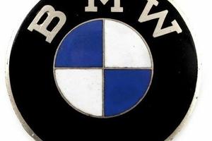 Emblema Targhetta auto BMW epoca