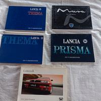 5x Uso Manutenzione LANCIA THEMA PRISMA MUSA DELTA