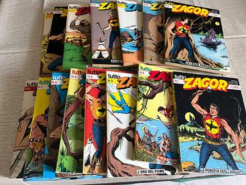 Tutto Zagor sequenza completa dal n. 1 al n. 15