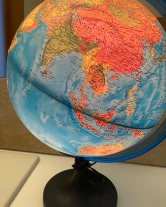 Mappamondo Luminoso in plastica 56cm ottime condiz