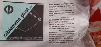 Cassetta di scarico per wc