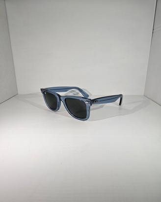 Occhiali Ray Ban Wayfarer Trasparent Blue 