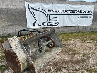 benna miscelatrice da 400 lt per pala gommata