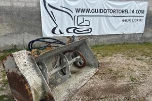 benna miscelatrice da 400 lt per pala gommata