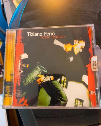 CD Tiziano ferro rosso relativo 2001