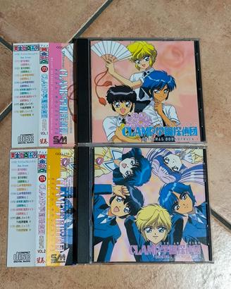 Set 2 CD Clamp School Detectives OST 1 - 2