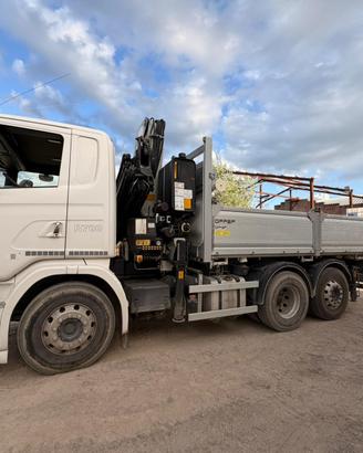 SCANIA G440 6x2 + GRU PM 24 e JIB