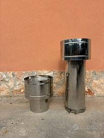 Terminale antivento inox