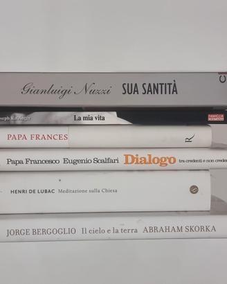 Lotto 6 Libri Papa Francesco, Ratzinger, Teologia