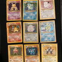 Set completo carte pokemon primo set base 102/102