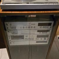 impianto stereo hi-fi optonica sharp casse martin