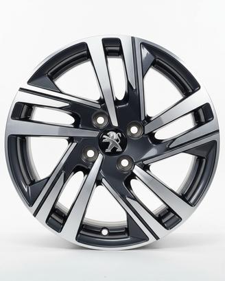 1 Cerchi da 16' in Lega - Peugeot - 208 (P21) Soho