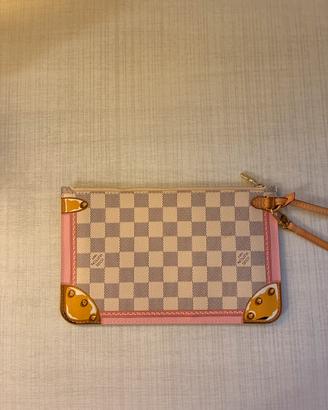 Mini pochette Louis Vuitton Azur Rosa Trunk