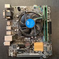 Scheda Madre Asus + Processore Intel + 8GB RAM
