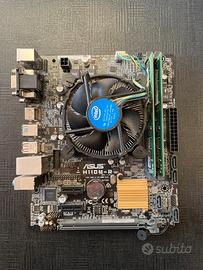 Scheda Madre Asus + Processore Intel + 8GB RAM