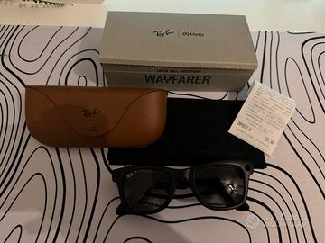 RayBan Wayfarer Meta, lenti polarizzate.
