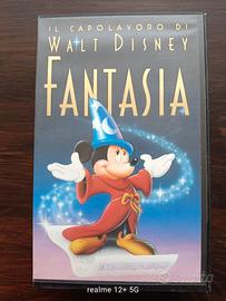 VHS film Fantasia Walt Disney edizione 1991