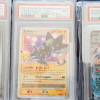 LOTTO 3 CARTE POKEMON GRADATE PSA 9*NUOVE