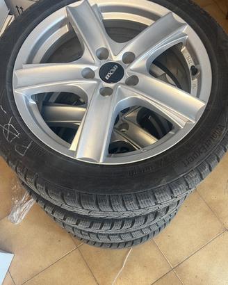Cerchi 17 gomme uniroyal vw Seat Skoda audi