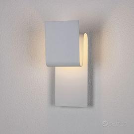 Applique Escale Fold alluminio, luce indiretta