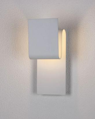 Applique Escale Fold alluminio, luce indiretta