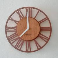 ELEGANTE OROLOGIO DA PARETE IN LEGNO 