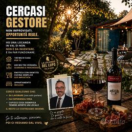 Enoteca con alloggio gestore