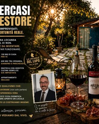 Enoteca con alloggio gestore