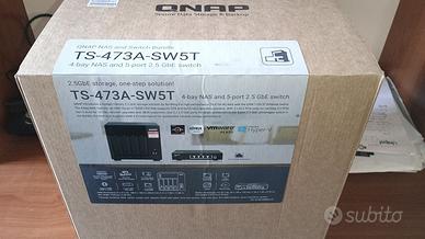 QNAP NAS 4-Bay – NUOVO, mai usato