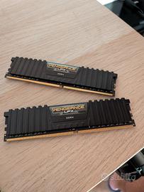 Kit Ram Corsair vengeance LPX DDR4 2x8Gb 3000Mhz