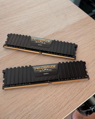 Kit Ram Corsair vengeance LPX DDR4 2x8Gb 3000Mhz