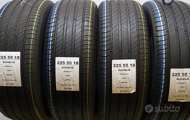 4 GOMME 225 55 18 MICHELIN RIF3985