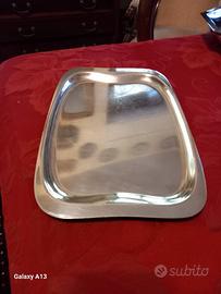 Vassoietto alpacca argentato vintage Calderoni